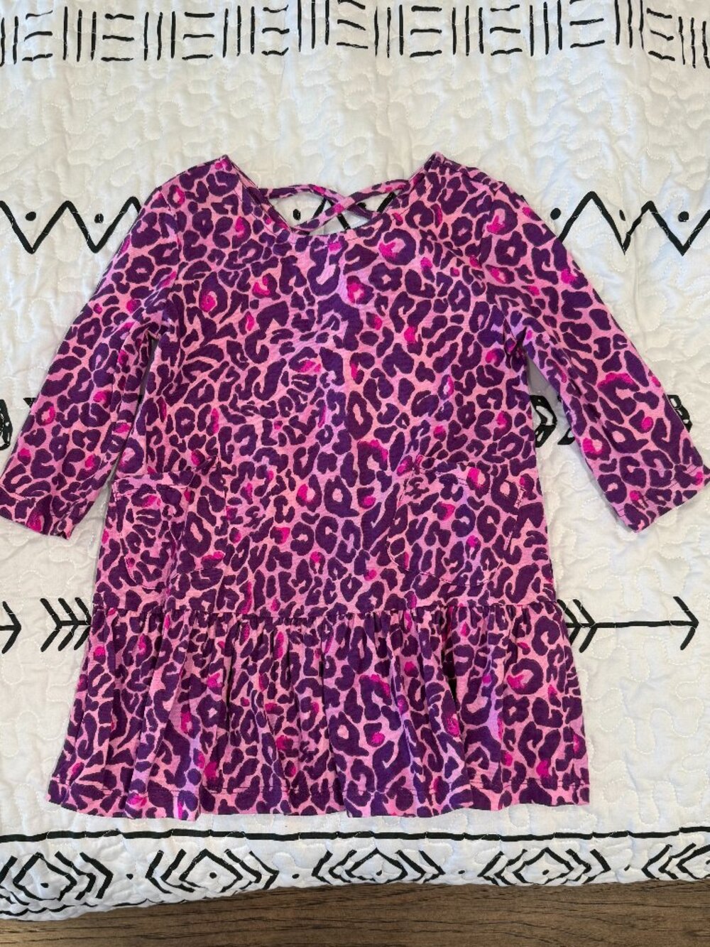 Girls XS - Lilly Pulitzer - Great Condition - Purple Leopard Print - Jena Dress